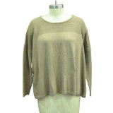 Wholesale Round Neck Pullover Knitted Sweater for Women