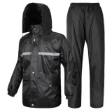 Mens Women Packable Long Nylon Water Repellent Rain Suit