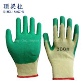 21G Polycotton Safety Glove Smooth Latex Coated