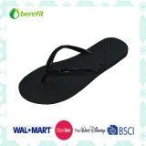 PE Sole and PVC Upper and Beed Decoration, Slippers