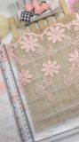 New Design Factory Stock 26.5cm Width Embroidery Net Lace Micro Fiber Mesh Lace for Garments Decoration & Home Textiles & Curtains Accessory