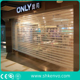 Commercial Store Automatic Transparent Clear Polycarbonate Roller Shutter