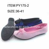Newest Women Casual Canvas Shoes Flat Footwear Shoes Wholesale (FFPY0227-03)
