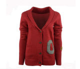 Leisure Winter Warm Women's Red Sweater