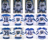 Customized Ahl Springfield Falcons Colin Mcdonald Glenn Fisher Hockey Jerseys