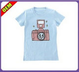 Fashion Lovely Cotton Printed T-Shirt for Ladies (W306)