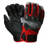 Anti-Impact Puncture/Cut Resistant Mechanical Work Gloves with TPR