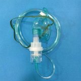 Disposable Medical Aerosol Nebulizer Mask with Good Function (Green, Pediatric Elongated with 6ML/20ML Atomizer Jar)