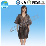 Disposable PP Nonwoven Sauna Coat, Bathrobe Female