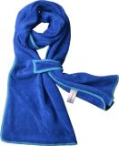 Microfiber Fast Drying Sports Fitness Gym Towel with Zipper Bag Blue