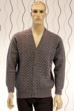 Knitted Cardigan /85% Yak &15%Wool/Men's Wool Sweaters/Yak Wool Sweaters/Clothing