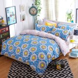 Cheap Printed Microfiber Quilt Cover Bedsheet Set