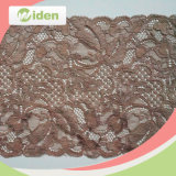 Newest Arrival Fancy Pattern Elastic Lace by The Yard