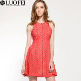 Wholesale Fashion Elegant Sexy Summer Ladies Modern Sweet Cotton Dress