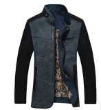 Black Slim Casual Jacket Cotton for Man with Good Price