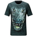 Fashion 3D Printed Polyester Men T-Shirt (ZT022)