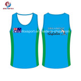 Wholesale Womens Singlet for Printing Sublimation Fabric Custom Singlet