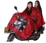 Adult Emergency Scooter Rain Poncho for Double Persons