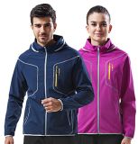 OEM Service Outdoor Mens Hooded Winter Softshell Jacket