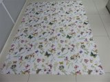 100% Polyester Transfer Printed Mock-Linen Table Cloth
