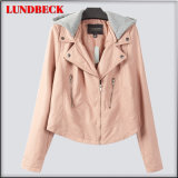 Fashion Women's PU Jacket for Winter Wear