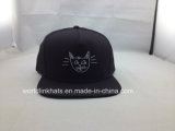 Hip Pop Snapback Cap with 3D Embroidery Logo Design