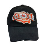 Washed Cap with Applique Logo Bb1744