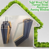 American Aluminum Wood Composite Awning Window, High Quality American Style Window for High End House