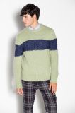 Warm Round Neck Long Sleeve Knitting Men Sweater