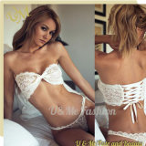 White Lace Strapless Tube Meitun Sexy Lingerie