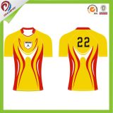 China Manufacturer Dry Fit Custom Rugby Jersey Design as Your Request