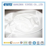 Pure White100% Polyester Satin Fabric for Home Textiles