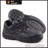 Steel Toe Cap&Steel Midsole Plate Leather Working Shoes Sn5113