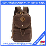 100% Cotton Canvas School Bag Backpack (SBB-027)