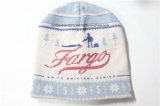 Factory Produce Custom Design Jacquard Acrylic Winter Beanie Hat