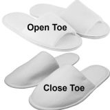 Hotel Slipper with Customized Logo Embroidery or Printing (DPF10326)
