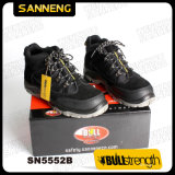Industrial Leather Safety Shoes with New PU/PU Sole (Sn5552)