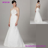 Wholesale Clothing Halter Lace Wedding Dresses for Women Elegant