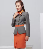 Ladies Bodycon Pencil Mix-Colour Women Suit Dress for Office Wear