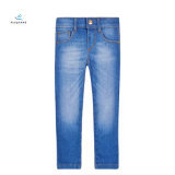 Fashion Skinny Pure Blue Girls' Slim Elastic Denim Jeans by Fly Jeans