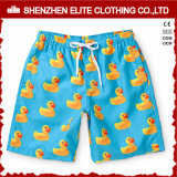 Upf50+ Plus Size Boys Spandex Polyester Swim Shorts Suppliers (ELTBSJ-225)