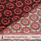 Two Color Scalloping African Lace Fabric (M0437)