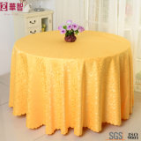 Round Jacquard Cheap Table Cloth