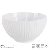 14cm Embossed with Stripe Cereal Bowl BSCI Certifacture