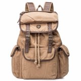 Canvas Backpack Trendy Backpack Outdoor Adventure School Bag