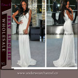 Good Quality Stylish Women Evening Luxury White Bridal Dress (T28238)