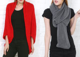 Women's Warm Magic Scarf Sweater Cardigan Knitted Shawl Scarf (SK146)