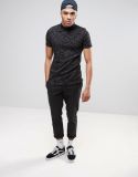 Muscle Polo Shirt in Textured Rib