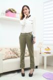 Stock! Olive Green Ladies Pants