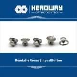 Hot Sale Orthodontic Accesssory, Round Curved Lingual Button